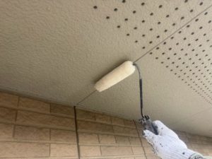 新発田市　外壁塗装　屋根塗装　軒天塗装