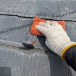 新発田市　外壁塗装　屋根塗装　ケレン