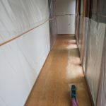 新発田市　外壁塗装　屋根塗装　内装塗装　養生