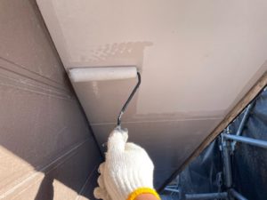 新発田市　外壁塗装　屋根塗装　軒天塗装